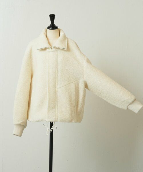 BEARDSLEY / ビアズリー ブルゾン | 《UMARMUNG》ウールブレンドブルゾン | 詳細2