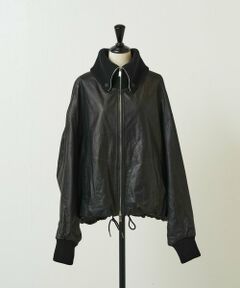 BEARDSLEY / ビアズリー ブルゾン | 《UMARMUNG》ラムレザーブルゾン