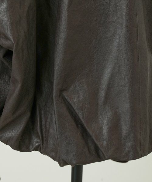 BEARDSLEY / ビアズリー ブルゾン | 《UMARMUNG》ラムレザーブルゾン | 詳細11