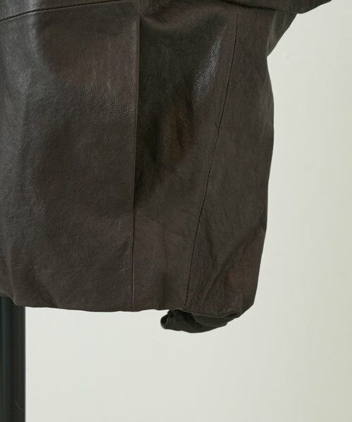 BEARDSLEY / ビアズリー ブルゾン | 《UMARMUNG》ラムレザーブルゾン | 詳細15