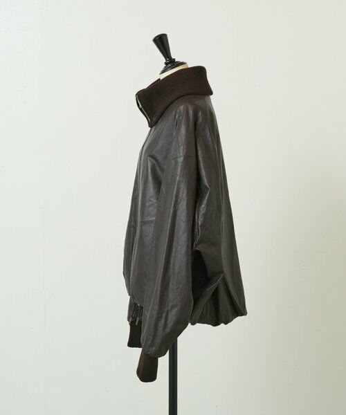 BEARDSLEY / ビアズリー ブルゾン | 《UMARMUNG》ラムレザーブルゾン | 詳細4