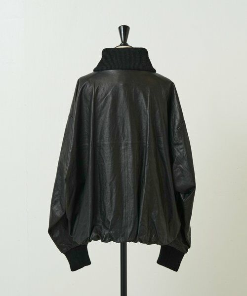 BEARDSLEY / ビアズリー ブルゾン | 《UMARMUNG》ラムレザーブルゾン | 詳細21