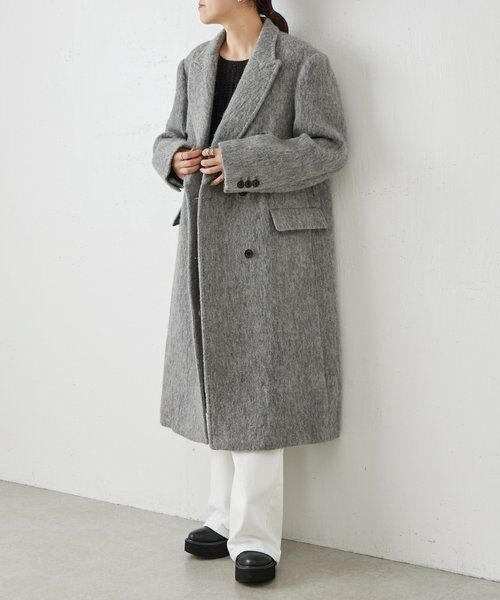 BEARDSLEY / ビアズリー その他アウター | 《LEVAR》ウールアルパカコート | 詳細10