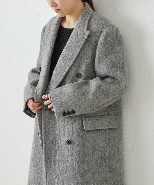 BEARDSLEY / ビアズリー その他アウター | 《LEVAR》ウールアルパカコート | 詳細12