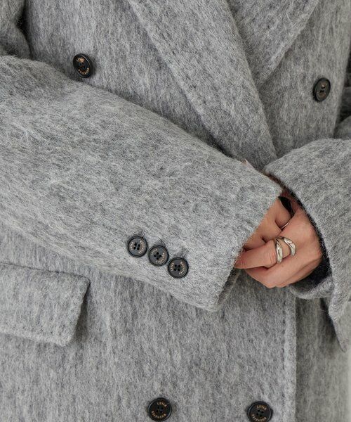BEARDSLEY / ビアズリー その他アウター | 《LEVAR》ウールアルパカコート | 詳細16