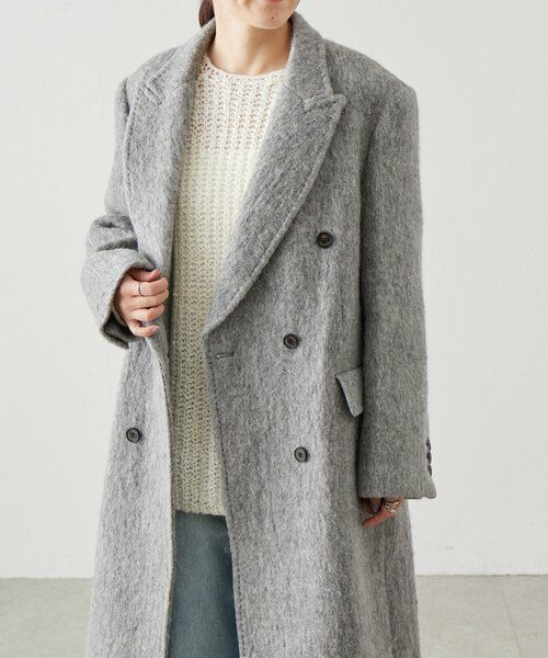 BEARDSLEY / ビアズリー その他アウター | 《LEVAR》ウールアルパカコート | 詳細23