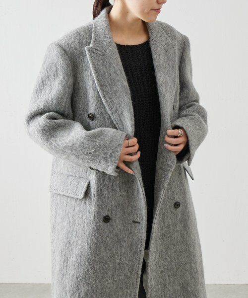 BEARDSLEY / ビアズリー その他アウター | 《LEVAR》ウールアルパカコート | 詳細8