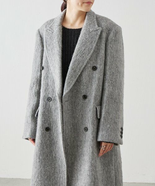 BEARDSLEY / ビアズリー その他アウター | 《LEVAR》ウールアルパカコート | 詳細9