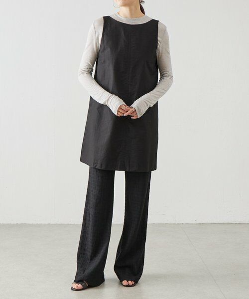 BEARDSLEY / ビアズリー カットソー | 《LEVAR》ウール混シアーカットソー（ライトグレー） | 詳細16