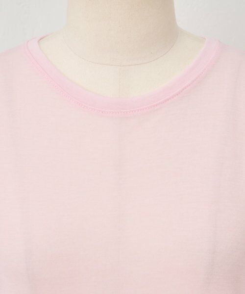BEARDSLEY / ビアズリー カットソー | 《LEVAR》ウール混シアーカットソー（ピンク） | 詳細15