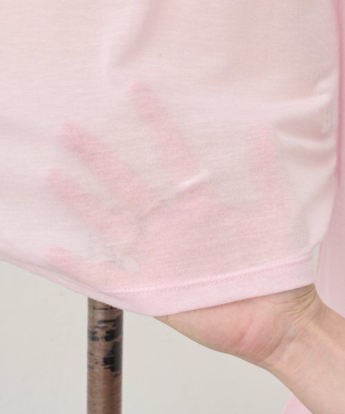 BEARDSLEY / ビアズリー カットソー | 《LEVAR》ウール混シアーカットソー（ピンク） | 詳細19