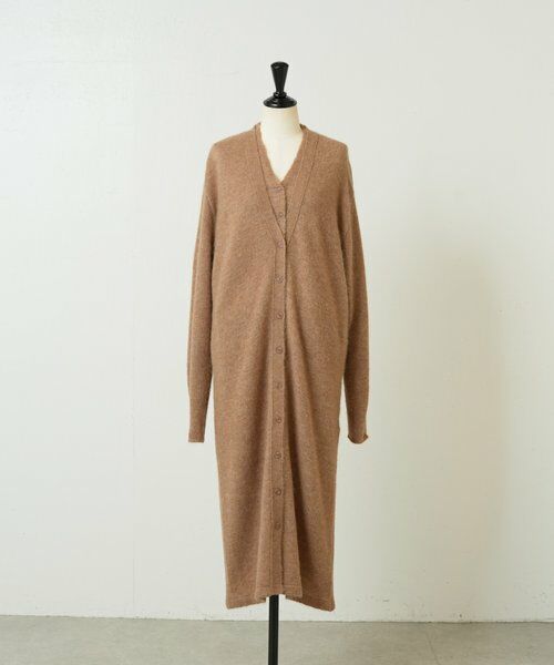 BEARDSLEY / ビアズリー ロング・マキシ丈ワンピース | 《UMARMUNG》ベビーアルパカニットワンピース | 詳細1