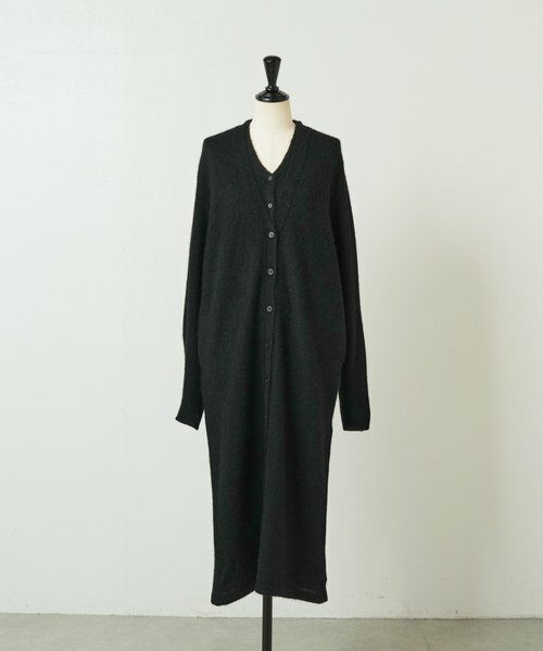 BEARDSLEY / ビアズリー ロング・マキシ丈ワンピース | 《UMARMUNG》ベビーアルパカニットワンピース | 詳細14