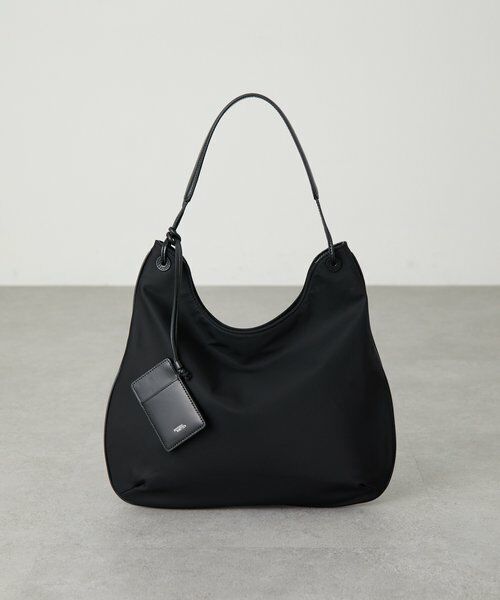 BEARDSLEY/ビアズリー 《NOTHING WRITTEN》オーバルトートバッグ ブラック FREE BEARDSLEY/ビアズリー 《NOTHING WRITTEN》オーバルトートバッグ ブラック FREE