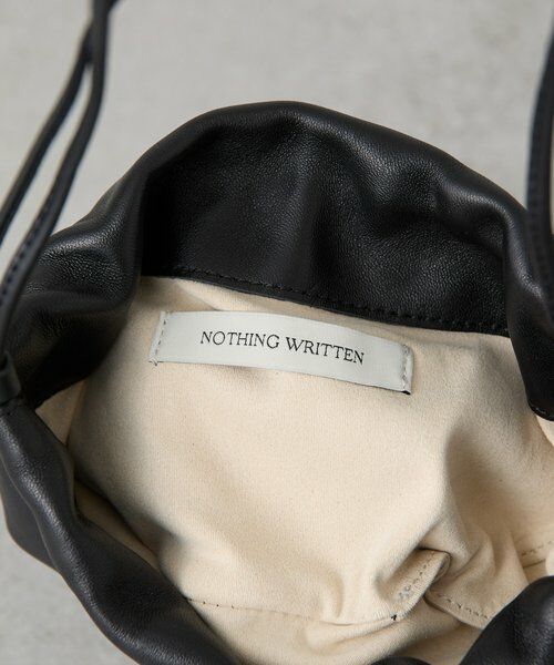 BEARDSLEY / ビアズリー トートバッグ | 《NOTHING WRITTEN》レザーミニ巾着バッグ | 詳細5