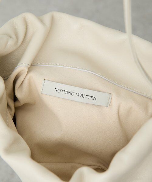 BEARDSLEY / ビアズリー トートバッグ | 《NOTHING WRITTEN》レザー巾着バッグ | 詳細5