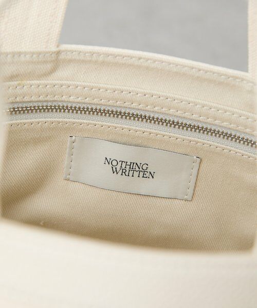 BEARDSLEY / ビアズリー トートバッグ | 《NOTHING WRITTEN》レザーコンビキャンバスミニトートバッグ | 詳細4