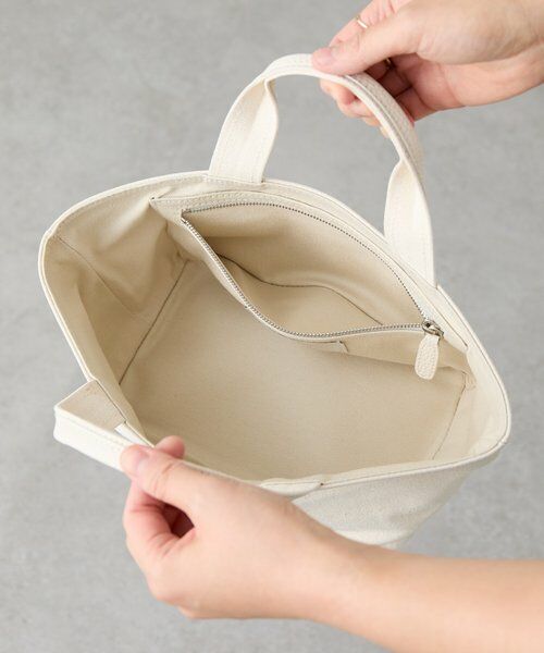 BEARDSLEY / ビアズリー トートバッグ | 《NOTHING WRITTEN》レザーコンビキャンバスミニトートバッグ | 詳細5