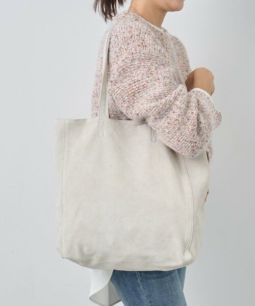 BEARDSLEY / ビアズリー トートバッグ | 《NOTHING WRITTEN》スエードトートバッグ | 詳細3