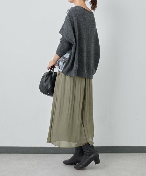 BEARDSLEY / ビアズリー ニット・セーター | スカーフパッチワークプリントニット | 詳細20