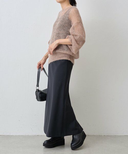 BEARDSLEY / ビアズリー ニット・セーター | シアーモヘア袖パフプルオーバー | 詳細23