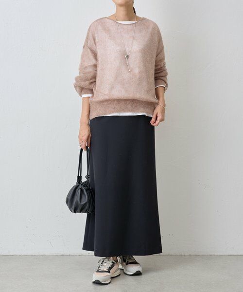 BEARDSLEY / ビアズリー ニット・セーター | シアーモヘア袖パフプルオーバー | 詳細27