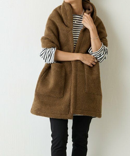 BEARDSLEY / ビアズリー カットソー | 刺繍入りボーダーロングプルオーバー | 詳細20