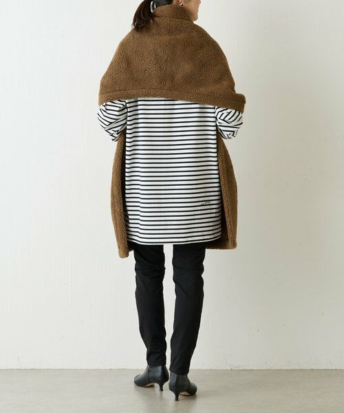 BEARDSLEY / ビアズリー カットソー | 刺繍入りボーダーロングプルオーバー | 詳細22