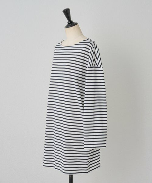 BEARDSLEY / ビアズリー カットソー | 刺繍入りボーダーロングプルオーバー | 詳細27