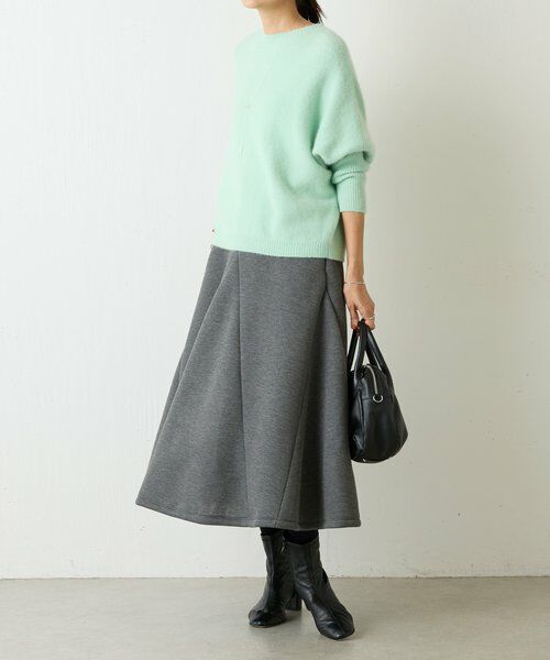 BEARDSLEY / ビアズリー ロング・マキシ丈スカート | 杢ダンボールマーメイドスカート | 詳細18