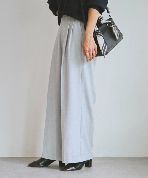 BEARDSLEY / ビアズリー その他パンツ | 裏起毛タックバギーパンツ | 詳細2