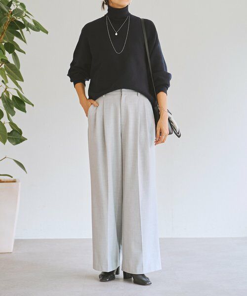 BEARDSLEY / ビアズリー その他パンツ | 裏起毛タックバギーパンツ | 詳細4