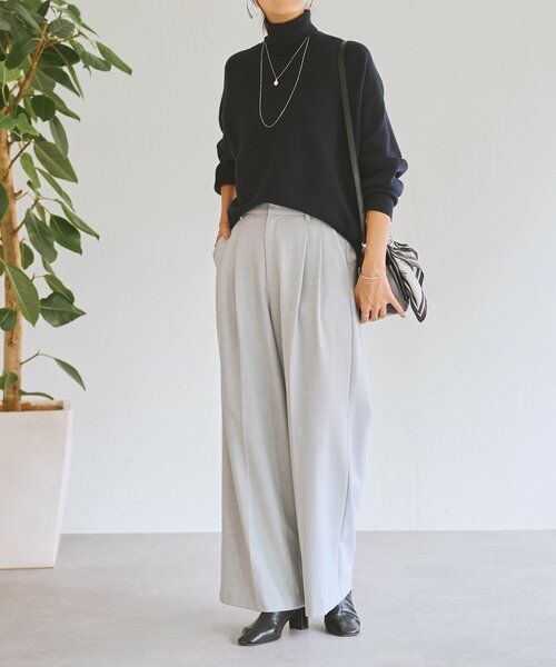 BEARDSLEY / ビアズリー その他パンツ | 裏起毛タックバギーパンツ | 詳細5