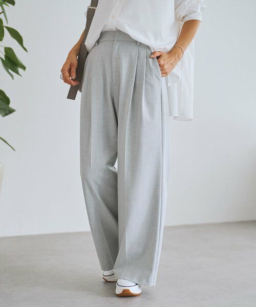 BEARDSLEY / ビアズリー その他パンツ | 裏起毛タックバギーパンツ | 詳細8