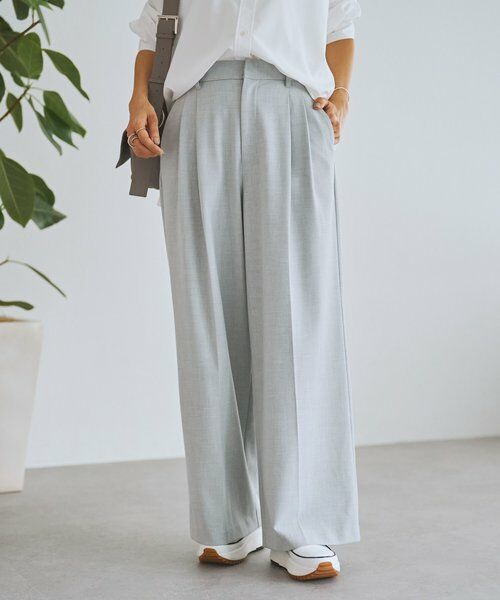 BEARDSLEY / ビアズリー その他パンツ | 裏起毛タックバギーパンツ | 詳細9