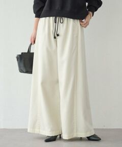 BEARDSLEY / ビアズリー その他パンツ | デニムライクウールバギーパンツ