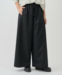 BEARDSLEY / ビアズリー その他パンツ | デニムライクウールバギーパンツ