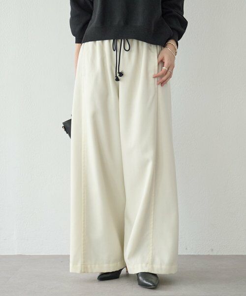 BEARDSLEY / ビアズリー その他パンツ | デニムライクウールバギーパンツ | 詳細1