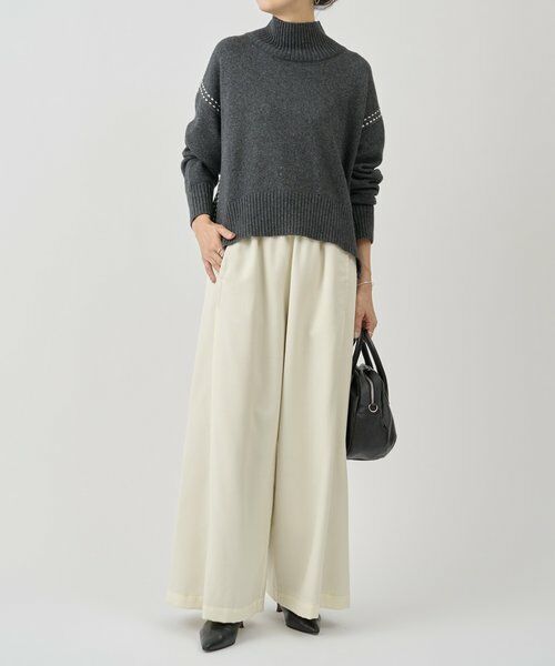 BEARDSLEY / ビアズリー その他パンツ | デニムライクウールバギーパンツ | 詳細11