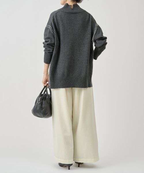 BEARDSLEY / ビアズリー その他パンツ | デニムライクウールバギーパンツ | 詳細13