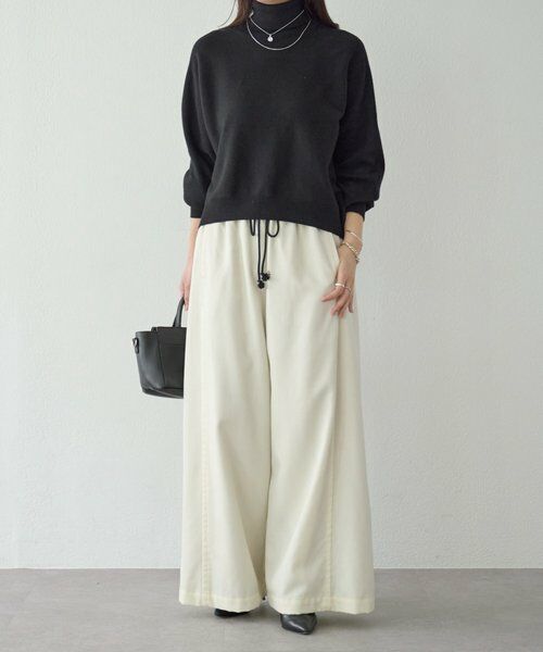 BEARDSLEY / ビアズリー その他パンツ | デニムライクウールバギーパンツ | 詳細4