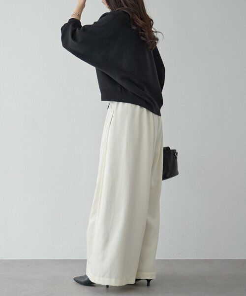 BEARDSLEY / ビアズリー その他パンツ | デニムライクウールバギーパンツ | 詳細5