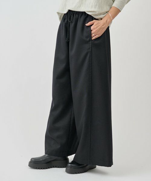 BEARDSLEY / ビアズリー その他パンツ | デニムライクウールバギーパンツ | 詳細16