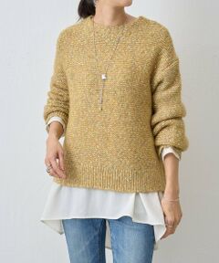 BEARDSLEY / ビアズリー ニット・セーター | カラーミックスニット