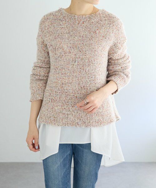 BEARDSLEY / ビアズリー ニット・セーター | カラーミックスニット | 詳細12