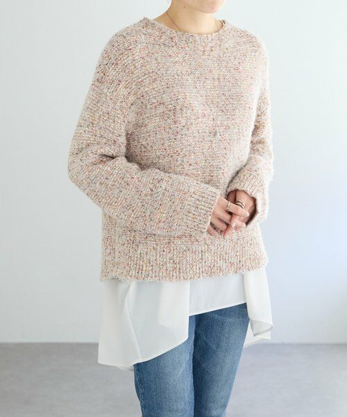 BEARDSLEY / ビアズリー ニット・セーター | カラーミックスニット | 詳細15