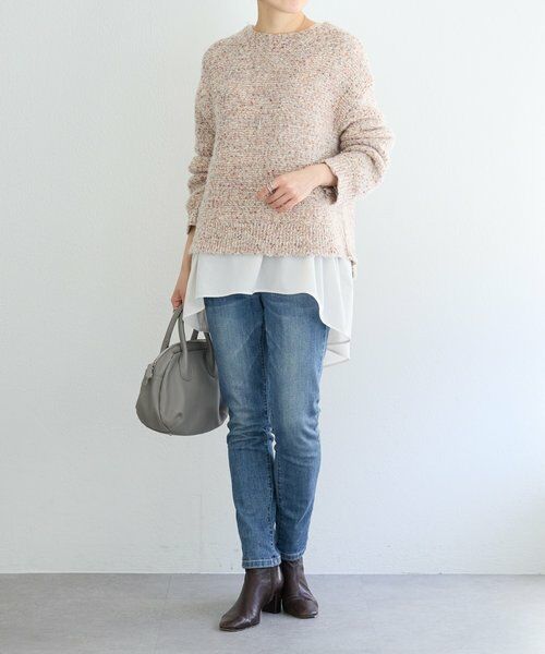 BEARDSLEY / ビアズリー ニット・セーター | カラーミックスニット | 詳細16