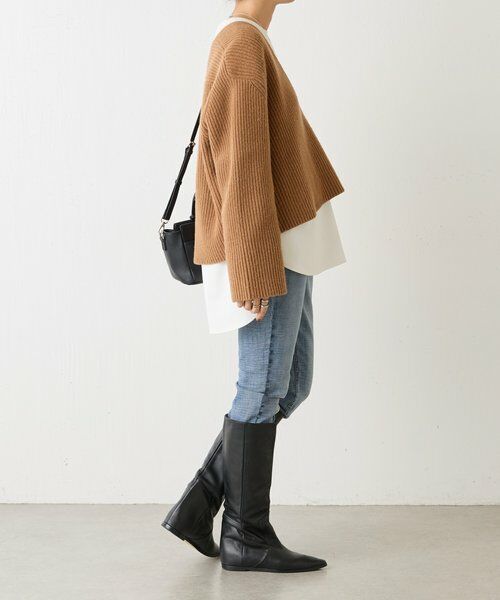 BEARDSLEY / ビアズリー ニット・セーター | Vネック畦プルオーバー | 詳細24