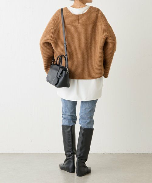 BEARDSLEY / ビアズリー ニット・セーター | Vネック畦プルオーバー | 詳細25