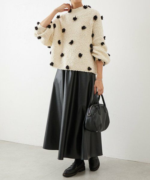 BEARDSLEY / ビアズリー ニット・セーター | ぽんぽんドットニット | 詳細13